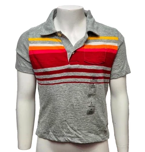 GAP Niños Niños Preciosa Gris Manga Corta Pullover Camiseta Top Talla 3 Años - Imagen 1 de 2