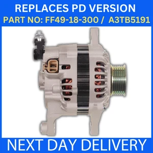 for PETROL MAZDA BONGO FRIENDEE 2.0 2.5 V6 A3TB5191 FF49-18-300 [PD] ALTERNATOR - Picture 1 of 3