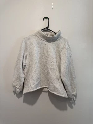 Madewell MWL Betterterry Relaxed Turtleneck Sweatshirt Size Medium - Image 1 of 4