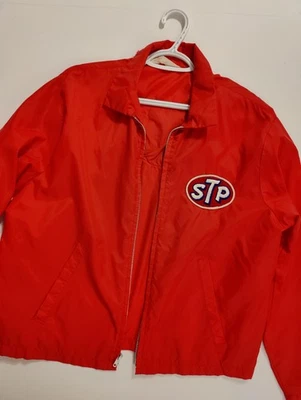 Vintage STP Oil Don-Jac Racing Full Zip Windbreaker Nylon Jacket - Image 1 of 4