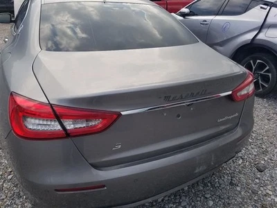 17 2017 MASERATI QUATTROPORTE GRAN LUSSO OEM TRUNK DECKLID ASSEMBLY GOLD  - Image 1 of 4