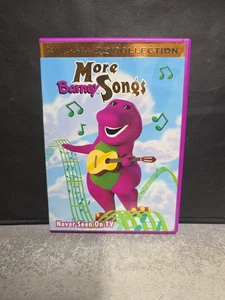 Barney: More Barney Songs DVD 1999 RARE OOP, Good, Free Shipping  - Bild 1 von 4
