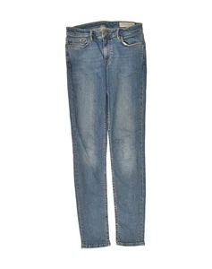 ALL SAINTS Womens Skinny Jeans W28 L28 Blue Cotton AZ01 - Picture 1 of 4