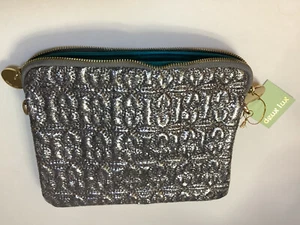 Deux Lux Pouch Bag Tablet Case Slive color DL610-609 Revolver NWT Was $60 - Picture 1 of 11