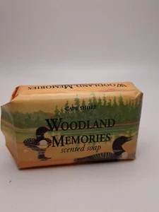 NOS Vtg Cape Shore Woodland Memories Scented Soap 'Made in USA' 3.25 oz - Rare! - Picture 1 of 6