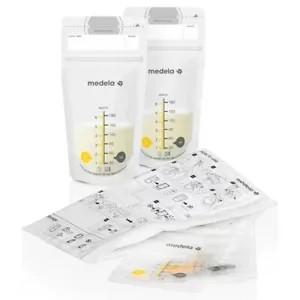 MEDELA LOT 25 SACS DE CONSERVATION LAIT MATERNEL 180ML / SAC NEUF - Foto 1 di 1
