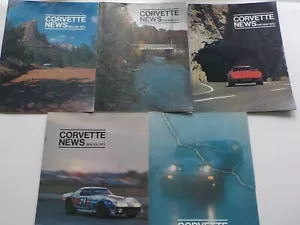 CORVETTE NEWS MAGAZINE 5 Issues 1973 Dec/Jan Feb/Mar Apr/May Jun/Jul Aug/Sep - Bild 1 von 10
