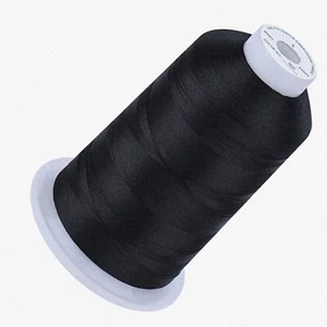 StitchMaster Black 5500: Premium 40wt Polyester Thread for Babylock, Janome, Pfa - Picture 1 of 7
