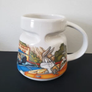 Vintage Looney Tunes Bugs, Taz, Daffy, Porky, Road Runner, Pepe Collectible Mug - Picture 1 of 6