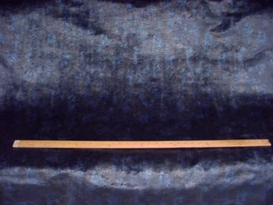 2-3/4Y Nina Campbell NCF4253 Duccio Indigo Velvet Drapery Upholstery Fabric - Picture 1 of 4