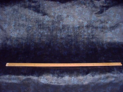 Tela de tapicería para cortinas de terciopelo índigo Duccio 2-3/4 años Nina Campbell NCF4253 Foto 1 de 4