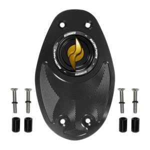 Accossato gold aluminum fuel tank cap quick release Ducati 999 2003-2004 - Picture 1 of 7