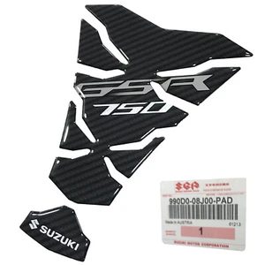 PROTEZIONE ADESIVO SERBATOIO CARBONIO 3D ORIGINALE SUZUKI GSR 750 GSR750 2011 - Foto 1 di 1