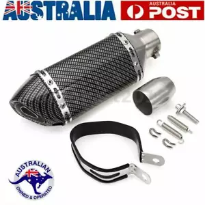 Universal Motorcycle Exhaust Muffler Pipe Removable DB Killer Slip on 38-51mm - Picture 1 of 8