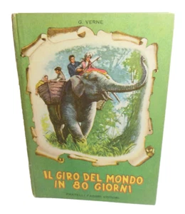 ITALIAN Il Giro Del Mondo in 80 Giorni Jules Verne 1957 Around the World 80 Days - Picture 1 of 6