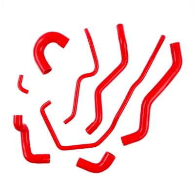 For Fiat Abarth 500 595 695 All Versions Silicone Radiator Hoses Pipe -RED - Imagem 1 de 4
