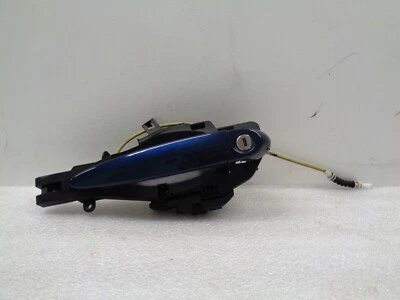 Manija de puerta delantera izquierda del lado del conductor azul OEM AK2403150 BMW X4 F26 2015-2018 Foto 1 de 4