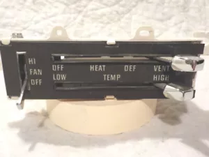 71 72 73 74 MOPAR B-BODY HEATER CONTROL SWITCH PANEL - Picture 1 of 6
