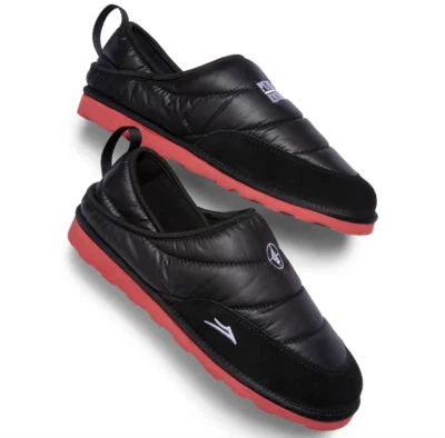 Zapatillas Lakai Public Enemy Owen Sin Cordones Unisex Nylon Negro Rojo Foto 1 de 4