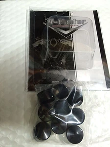 Tapa de perno de plástico 1/2"" Allen Head NEGRA PAQUETE DE 10 - Imagen 1 de 2