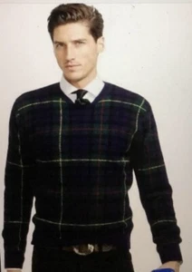 Tommy Hilfiger Plaid Sweater  XL - Picture 1 of 5