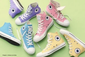 Converse Oficial All Star CL HI CHIIKAWA Mujer Zapatillas Lona Rosa Azul - Imagen 1 de 37