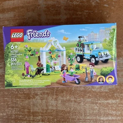 LEGO Friends Tree-Planting Vehicle 41707 Building Kit Greenhouse 336 pc NEW +BOX - Image 1 of 4
