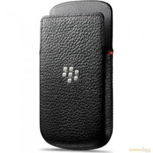 BlackBerry Leather Pocket Case Cover for BlackBerry Q10 - Picture 1 of 3