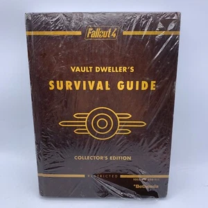 Fallout 4 Vault Dweller's Survival Guide Collectors Edition Hardcover W/Map NEW - Picture 1 of 12