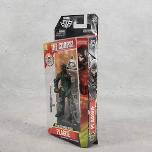 Figura de acción rara Lanard The Corps nombre de error plaga/plaague serie coleccionista - Imagen 1 de 12