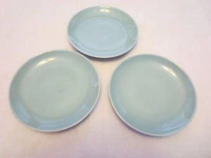 Set of 3 Russel Wright Iroquois Casual China Blue Bread Plates -6 ½” - Picture 1 of 3