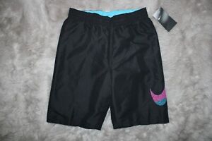 Nike Boys Board Shorts Logo Swim Trunks BIG KID Size S M L XL msrp $38