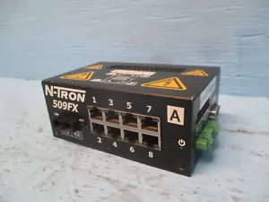 N-Tron 509FX-A-SC Model 336A4940DNP509FXWTB Ethernet Switch Series 500 - Picture 1 of 6