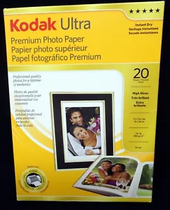 Carta fotografica lucida KODAK 5x7 ultra premium confezione da 25/ - Foto 1 di 2