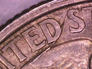 1996 P Quarter with Die Break Errors on Obverse and Reverse - Picture 1 of 12