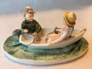 Sebastian Miniature Outdoor Motor Couple Imprinted - Weekend Trolling Mass. USA - Picture 1 of 12