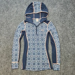 Kari Traa Rose Hoodie Womens Small Baselayer Wool Outdoor Performance Ski Snow - Picture 1 of 8