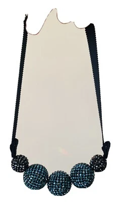 Collar Swarovski Pin-up índigo grande artículo RARO # 110462 brillo navideño Foto 1 de 4