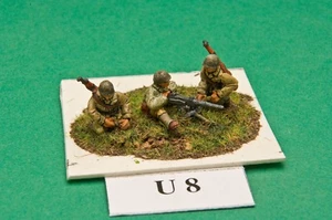 SGTS MESS U08 1/72 Diecast WWII US .50 Cal Machine Gun and Three Crew - Picture 1 of 1
