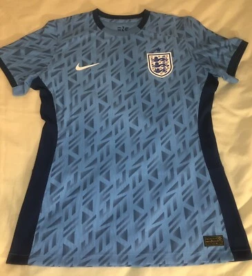 Camiseta Nike England DF ADV Away Match 23/24 DR3343-463 Feminina Tamanho M Nova - Imagem 1 de 4