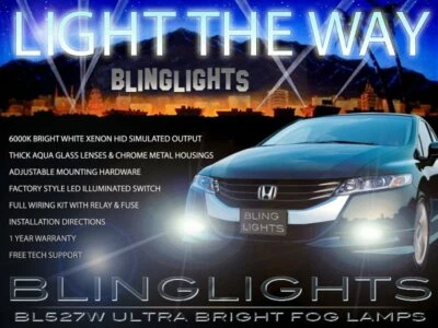 2000-2012 Honda JDM Odyssey Fog Light Driving Lamp Kit - Image 1 of 4