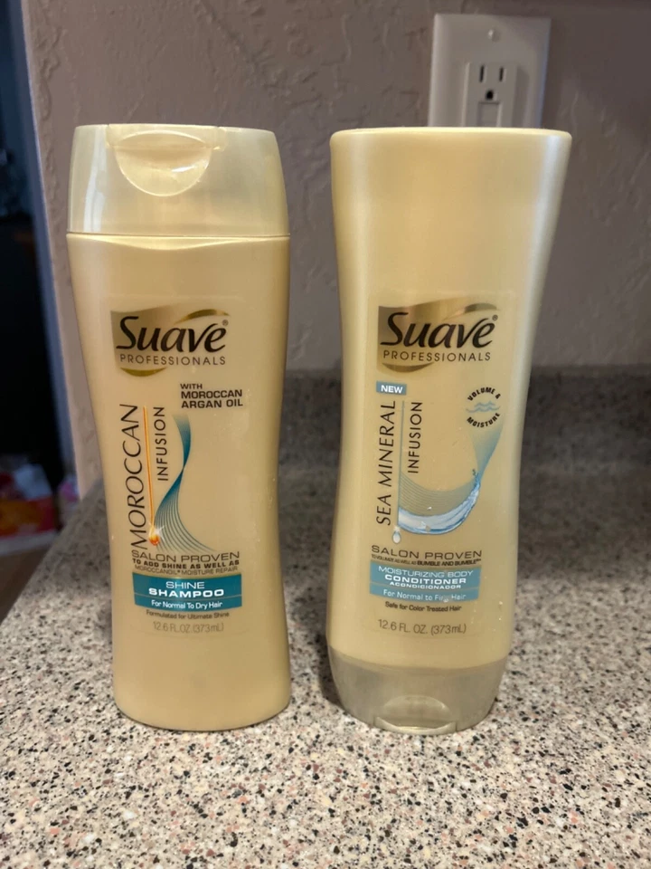 Lote de 2 Champú Infusión Marroquí Suave y Acondicionador Minerales Marinos X Foto 1 de 1