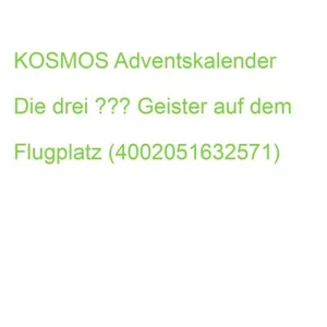 KOSMOS Adventskalender Die drei ??? Geister auf dem Flugplatz (4002051632571) - Bild 1 von 2