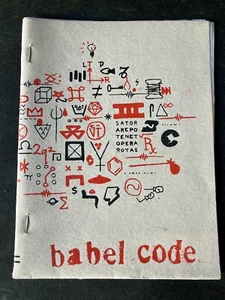 Rare NYC Graffiti & Street Art DIY Zine Titled Babel Code Indy 2010 1st Edition - Picture 1 of 7