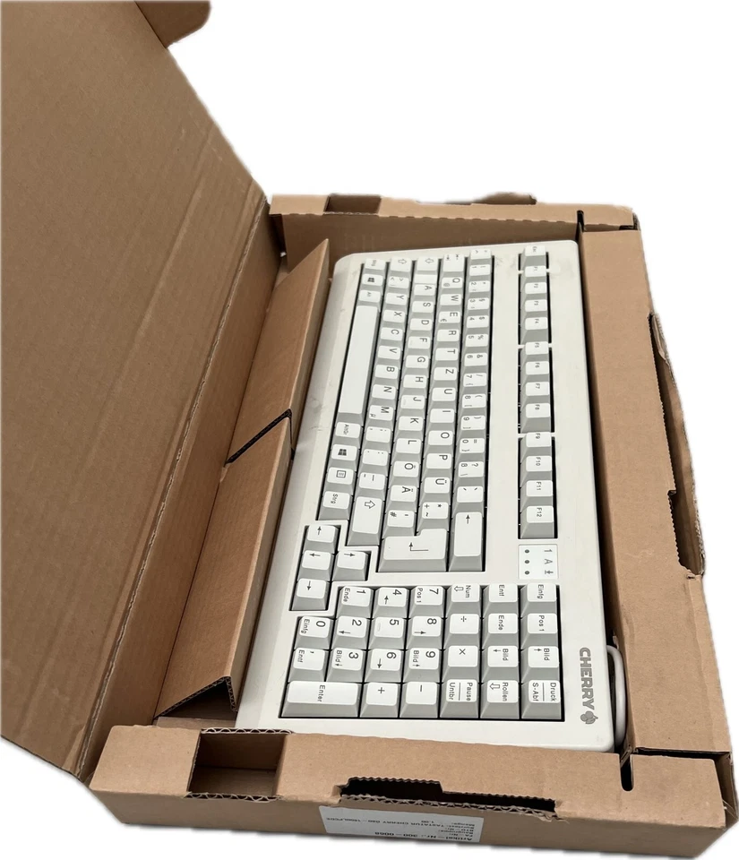 Cherry G80-1800LPCDE-2 G80-1800 mechanisch PS/2 & USB QWERTZ grau - Bild 1 von 1