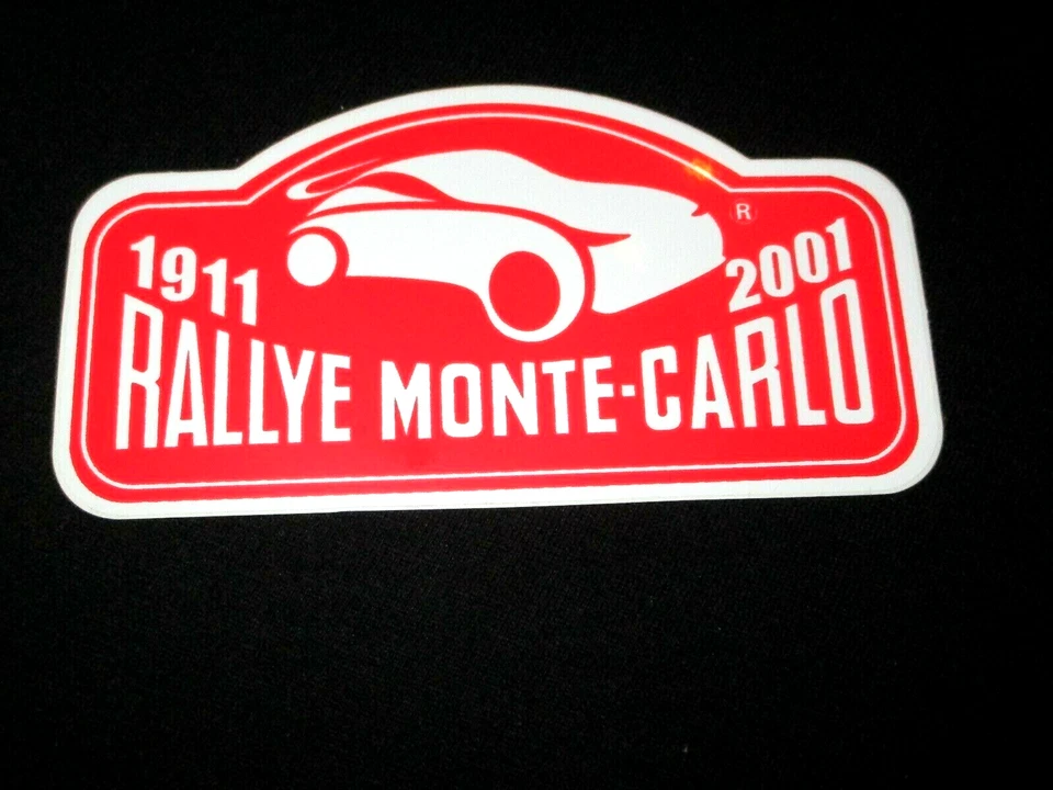 autocollant sticker adesivo  69 eme RALLYE MONTE CARLO  2001 - Photo 1/1