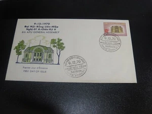 VIET NAM 1970 Sc#384 Asamblea General FDC VF - Imagen 1 de 1