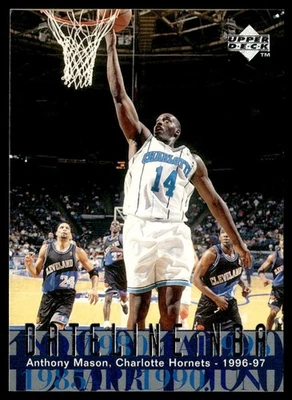 1996-97 Upper Deck Anthony Mason Charlotte Hornets/New York Knicks #326 - Image 1 of 2