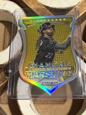 2015 Panini Prizm Diamond Marshals Gold Prizm /10 Andrew McCutchen #7 - Image 1 of 3