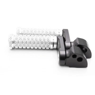 Pé traseiro rebaixado prata M-Grip 40mm para Honda CTX700N 14 15 16 17 - Imagem 1 de 4